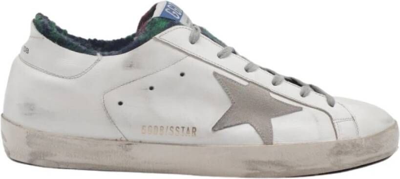 Golden Goose Witte Superstar Sneakers Multicolor Heren