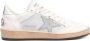 Golden Goose Witte Veterschoenen met Glitterdetails White Dames - Thumbnail 1