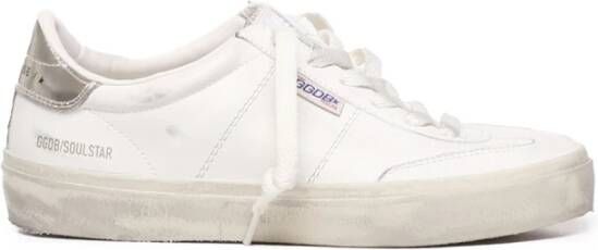 Golden Goose Witte Vetersluiting Sneakers White Dames