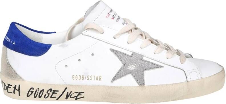 Golden Goose Witte Grijze Sneakers voor Heren White Heren