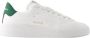 Golden Goose 10502 Wit Groen Pure Bio Based Upper en Star Matt Leren Hak Sneakers White Heren - Thumbnail 1