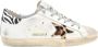 Golden Goose Zebra Leopard Superstar Sneakers White Dames - Thumbnail 1