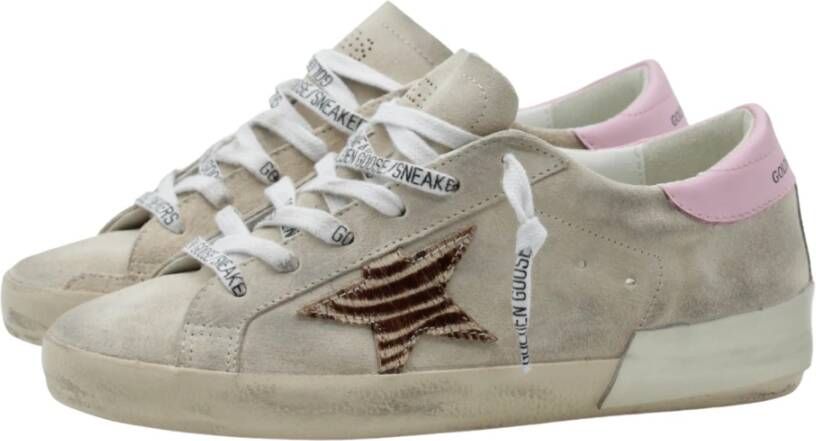 Golden Goose Super-Star Classic Met Lijst En Half sneakers Beige Dames