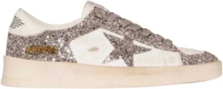 Golden Goose Zilver Glitter Ster Sneakers Multicolor Dames