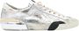 Golden Goose Zilver Witte Ster Superstar Sneakers Gray Heren - Thumbnail 1