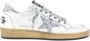 Golden Goose Zilveren Glitter Ball-Star Sneakers Gray Heren - Thumbnail 1