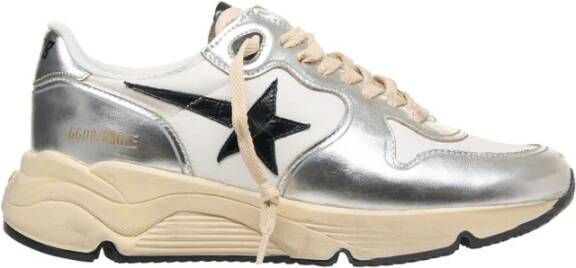 Golden Goose Zilveren Sneakers Running Sole Stijl Gray Dames