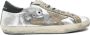 Golden Goose Zilveren Superstar Sneakers Taupe Zwart Gray Dames - Thumbnail 1