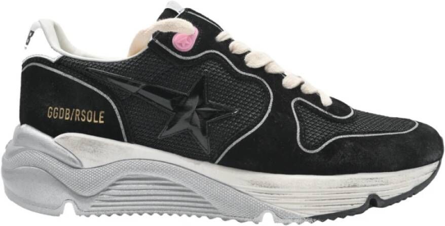 Golden Goose Zwart en Wit Hardloopschoenen Black Dames