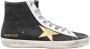 Golden Goose Zwart-Goud Francy Sneakers Black Dames - Thumbnail 1