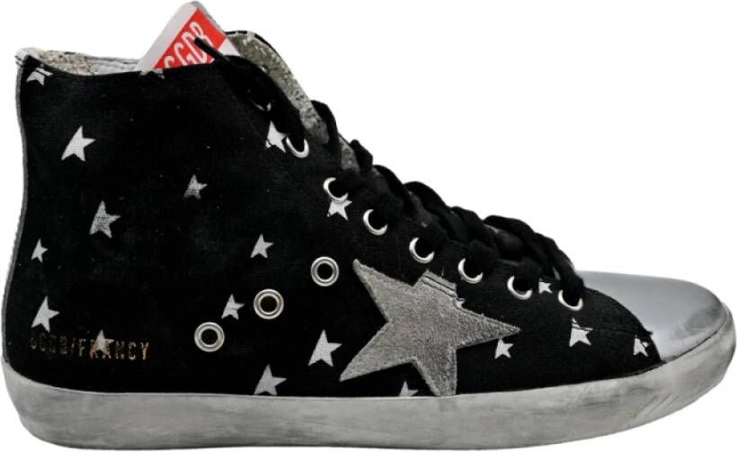 Golden Goose Zwart Grijs Sneakers Francy Stijl Black Dames