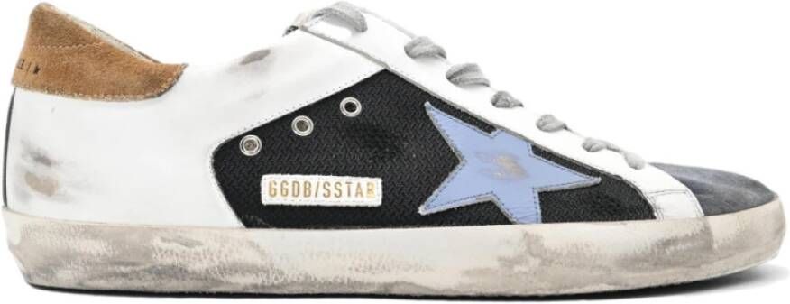 Golden Goose Zwart Wit IJs Ster Sneakers White Heren