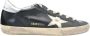 Golden Goose Zwart Zilver Superstar Leren Sneakers Black Dames - Thumbnail 1