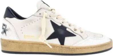 Golden Goose Zwarte Ball-Star Sneakers met Witte Ster White Dames