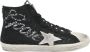 Golden Goose Zwarte Glitter Francy Sneakers Black Dames - Thumbnail 1