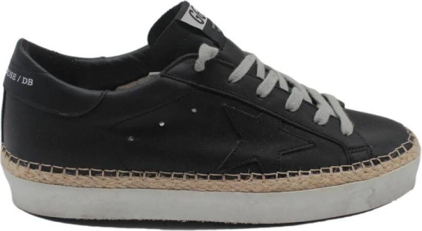 Golden Goose Zwarte Hi Star Sneakers Black Dames