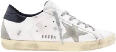 Golden Goose Zwarte Hiel Super-Star Sneakers White Dames