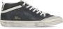 Golden Goose Zwarte Leren High-Top Sneakers Mannen Black Heren - Thumbnail 1