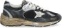 Golden Goose Zwarte Leren Sneakers met Sterdetail Black Heren - Thumbnail 1