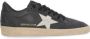 Golden Goose Zwarte Leren Sneakers met Sterdetail Black Heren - Thumbnail 4