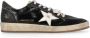 Golden Goose Zwarte leren sneakers met vernietigd effect Black Dames - Thumbnail 1