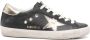 Golden Goose Zwarte Sneakers met Metalen Panelen Black Dames - Thumbnail 1