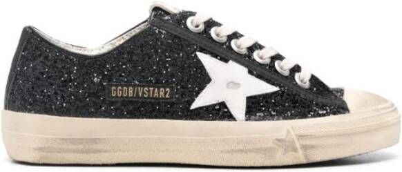 Golden Goose Zwarte Ster Witte Sneakers Black Dames