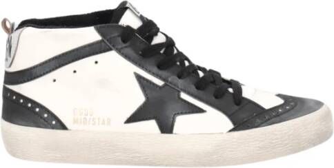 Golden Goose Zwarte Suede Mid Star Sneakers Multicolor Dames