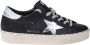 Golden Goose Zwarte Zilveren Leren Sneakers Black Dames - Thumbnail 1