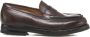 Green George Bruin Leren Loafers Brown Heren - Thumbnail 1