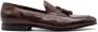 Green George Rustieke Leren Loafer met Kwastjes Brown Heren - Thumbnail 1