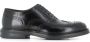 Green George Zwarte Brogue Leren Oxford Schoenen Black Heren - Thumbnail 1