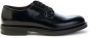 Green George Zwarte Geborsteld Leren Derby Schoenen Black Heren - Thumbnail 1