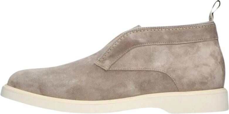 Greve Beige Suède Heren Nette Schoenen Vito 3331R Beige Heren