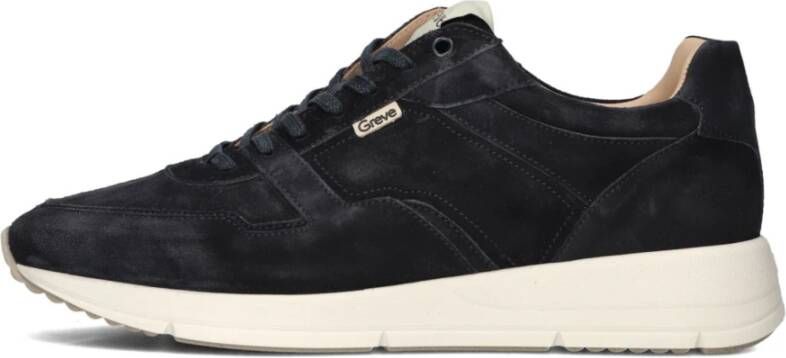 GREVE Lage Sneakers Heren Walker H Maat: 43 Materiaal: Suède Kleur: Blauw - Foto 2