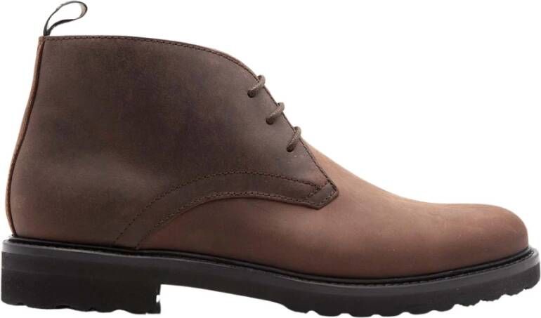 Greve Casual Kastanje Herfstlaars Brown Heren