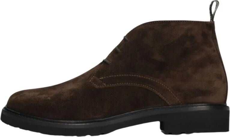 Greve Stijlvolle Deventer 5550 Veterboots Brown Heren