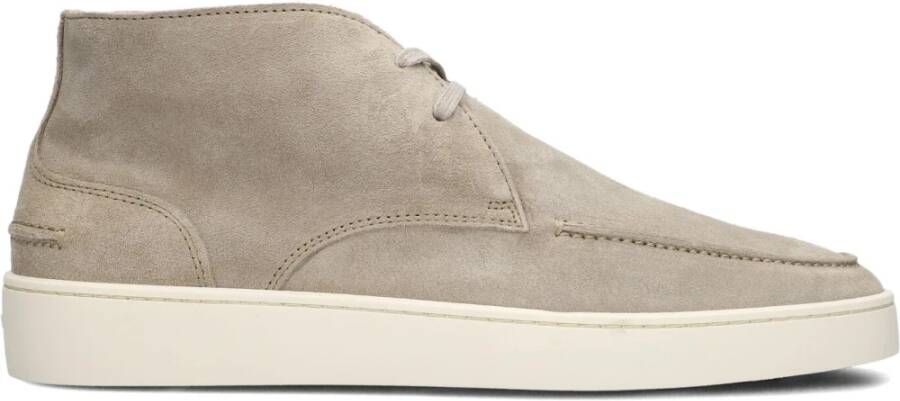 GREVE Lage Sneakers Heren Wave Maat: 43 Materiaal: Suède Kleur: Taupe