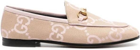 Gucci Beige Platte Schoenen Beige Dames