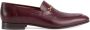 Gucci Burgundy Horsebit Loafers Red Heren - Thumbnail 1