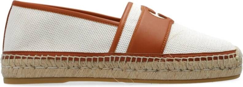 Gucci Canvas Espadrilles Beige Elegante Stijl Beige Heren