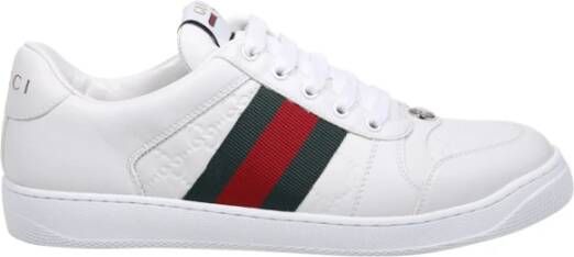 Gucci Geweldige Sneaker met VRV Ontwerp White Heren