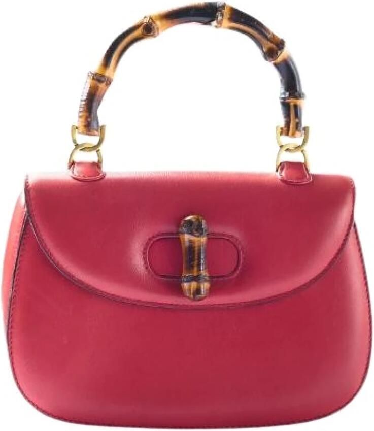Gucci Vintage Pre-owned Bamboo 1947 Handtas
