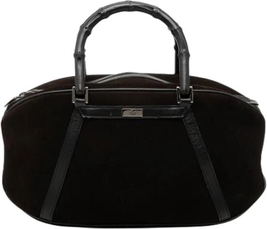 Gucci Vintage Pre-owned Bamboo Handle Handtas