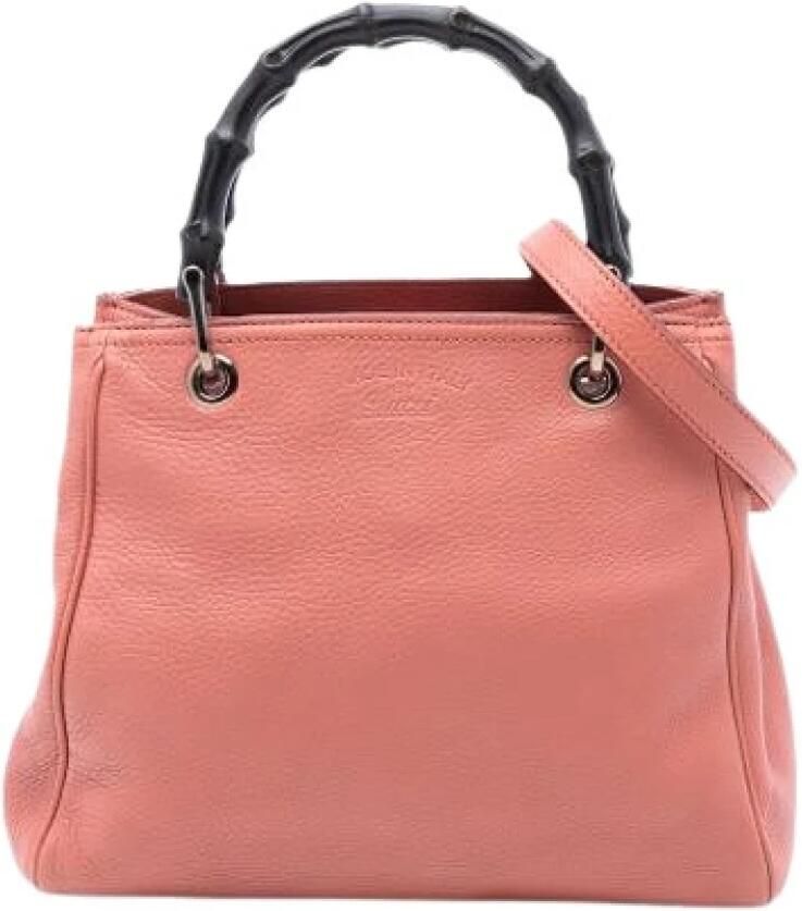 Gucci Vintage Pre-owned Bamboo Shopper Satchel