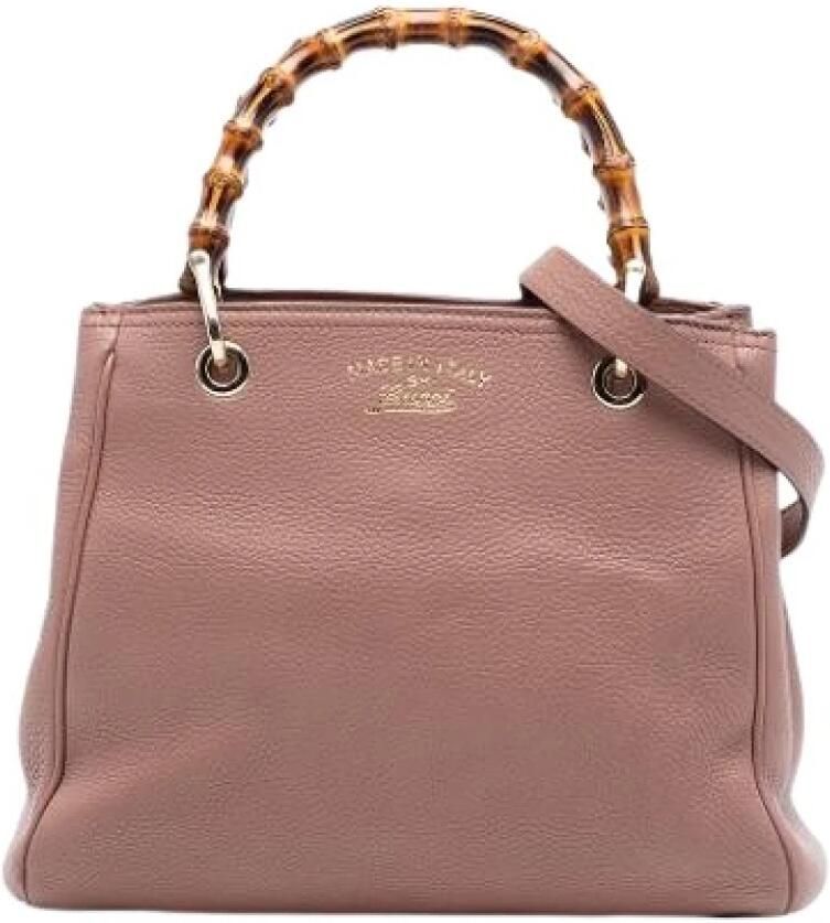 Gucci Vintage Pre-owned Bamboo Shopper Satchel