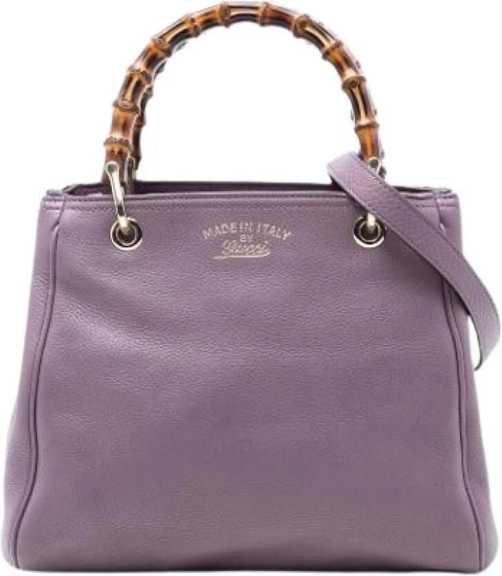 Gucci Vintage Pre-owned Bamboo Shopper Satchel