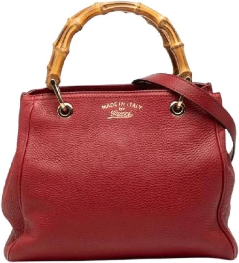 Gucci Vintage Pre-owned The Small Bamboo Shopper
