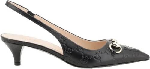 Gucci Horsebit Leren Pumps Black Dames