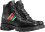 Gucci Interlooking Veterschoenen Zwart Nieuw Black Heren - Thumbnail 1